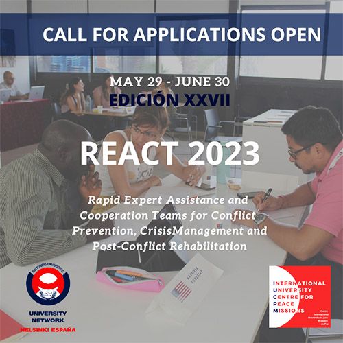 CALL FOR APPLICATIONS 2023 Helsinki España