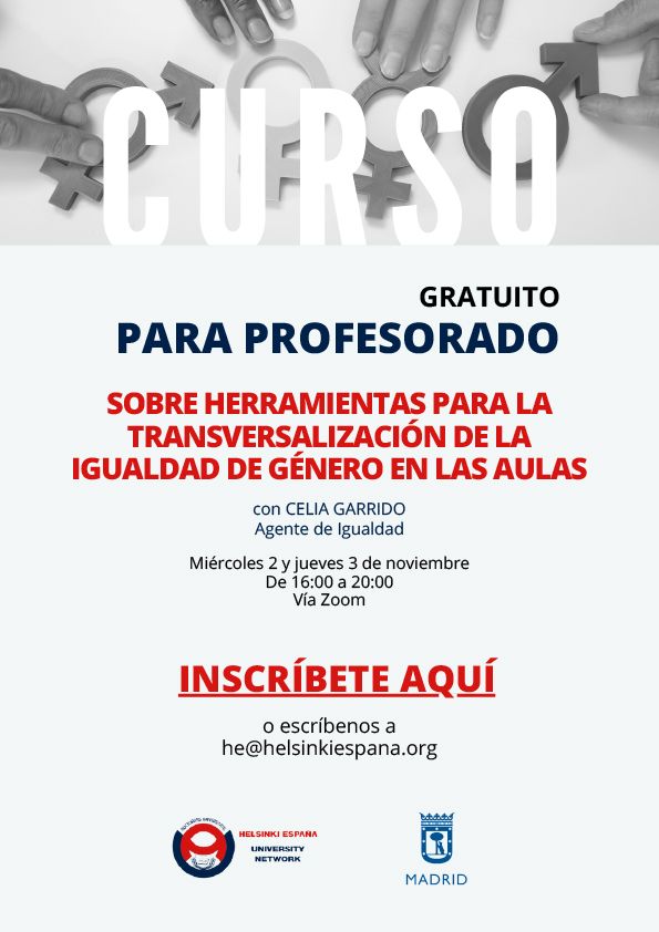 FOLLETO CURSO PARA PROFESORADO