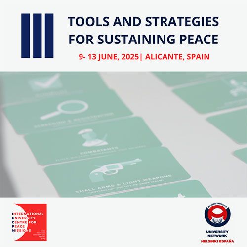 Module III 2025 Tools and Strategies for Sustaining Peace - Helsinki España