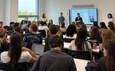 Helsinki España presenta el proyecto “Jóvenes para Jóvenes” en la Universidad Europea y colabora en la actividad clipping sobre análisis mediático de la crisis climática